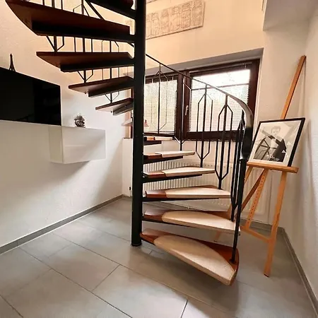 דירה Exclusive Maisonette 90qm Parkplatz Balkon Citynah סייבטאל