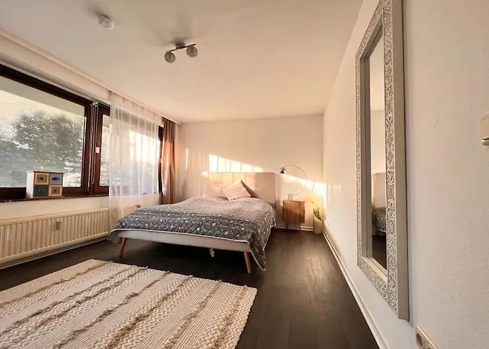 Апартаменты Exclusive Maisonette 90qm Parkplatz Balkon Citynah *
